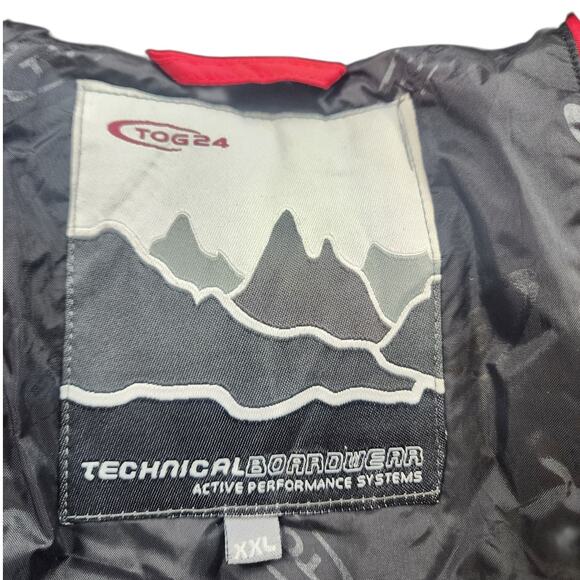 TOG 24 Ski Jacket XXL Tech Boardwear Waterproof RECCO Hooded Snowboard Gorpcore - Picture 5 of 16